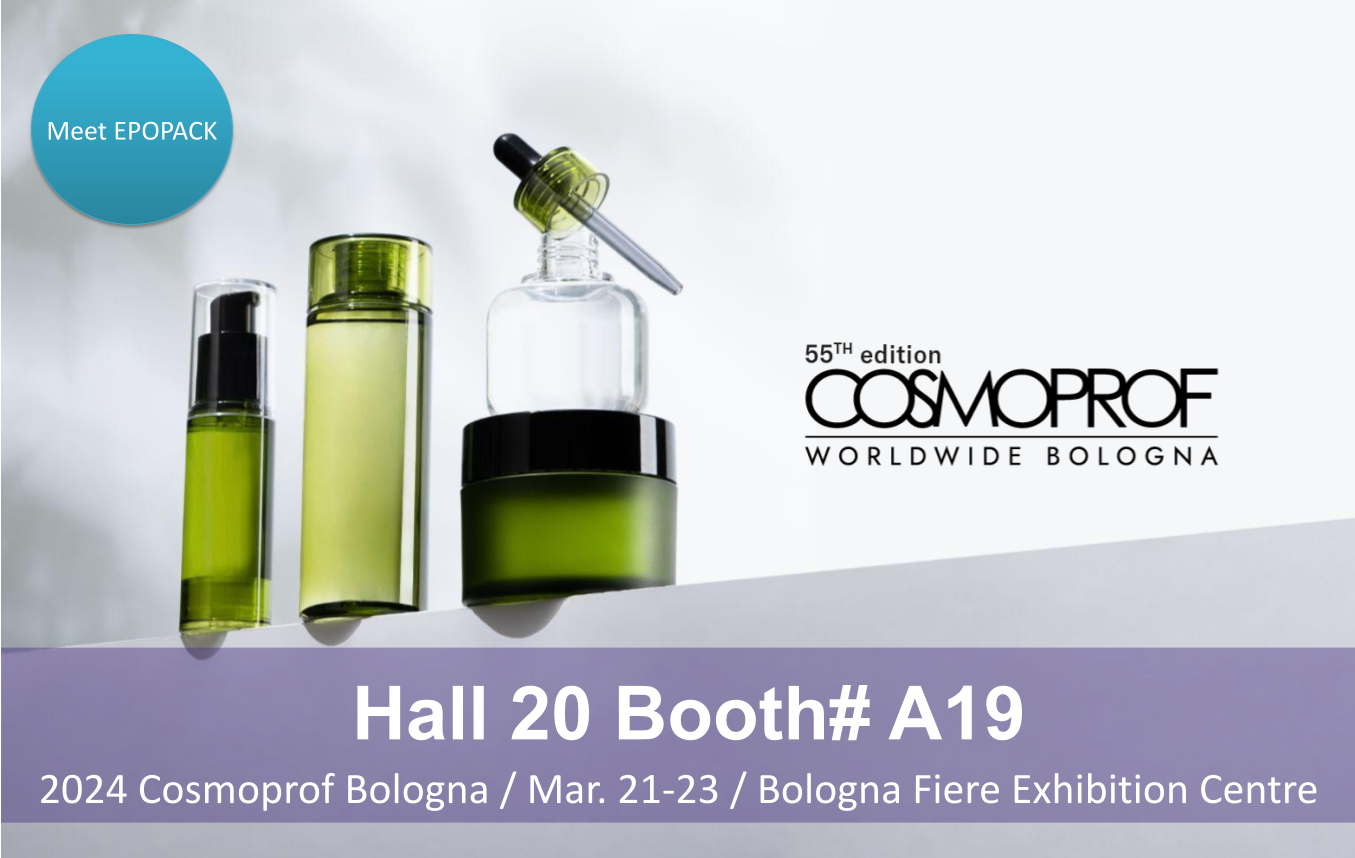 Trade show: EPOPACK at 2024 Cosmopack Italy Bologna